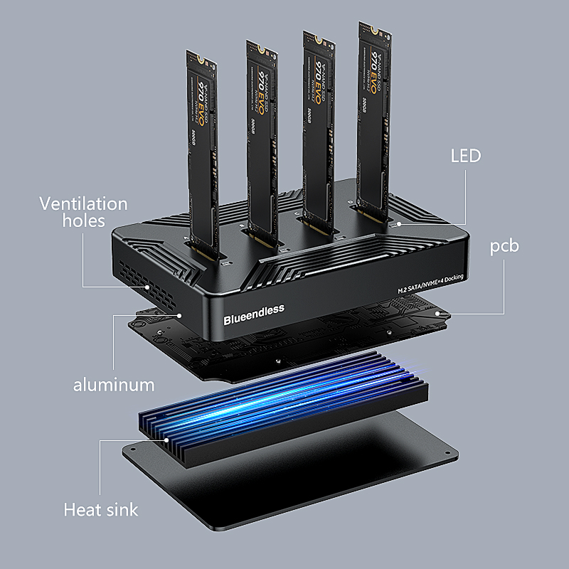 8Tb M2 Nvme Ssd - Blueendless 4 ベイ m2 SSD ドッキング