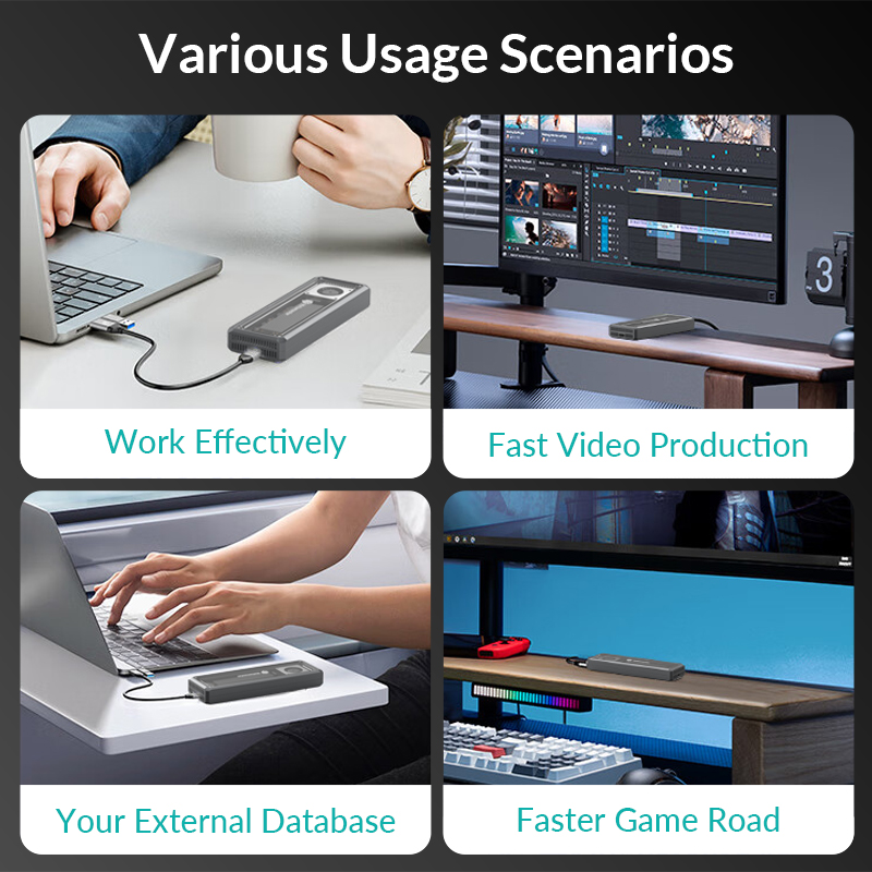 Yottamaster NVMe SSD エンクロージャ U - Usb4 40Gbps External Ssd 8Tb のレビューと価格