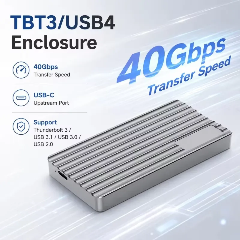 AP01 アルミニウム製 M.2 NVMe SSD エンクロ - Usb4 40Gbps External Ssd 8Tb のレビューと価格