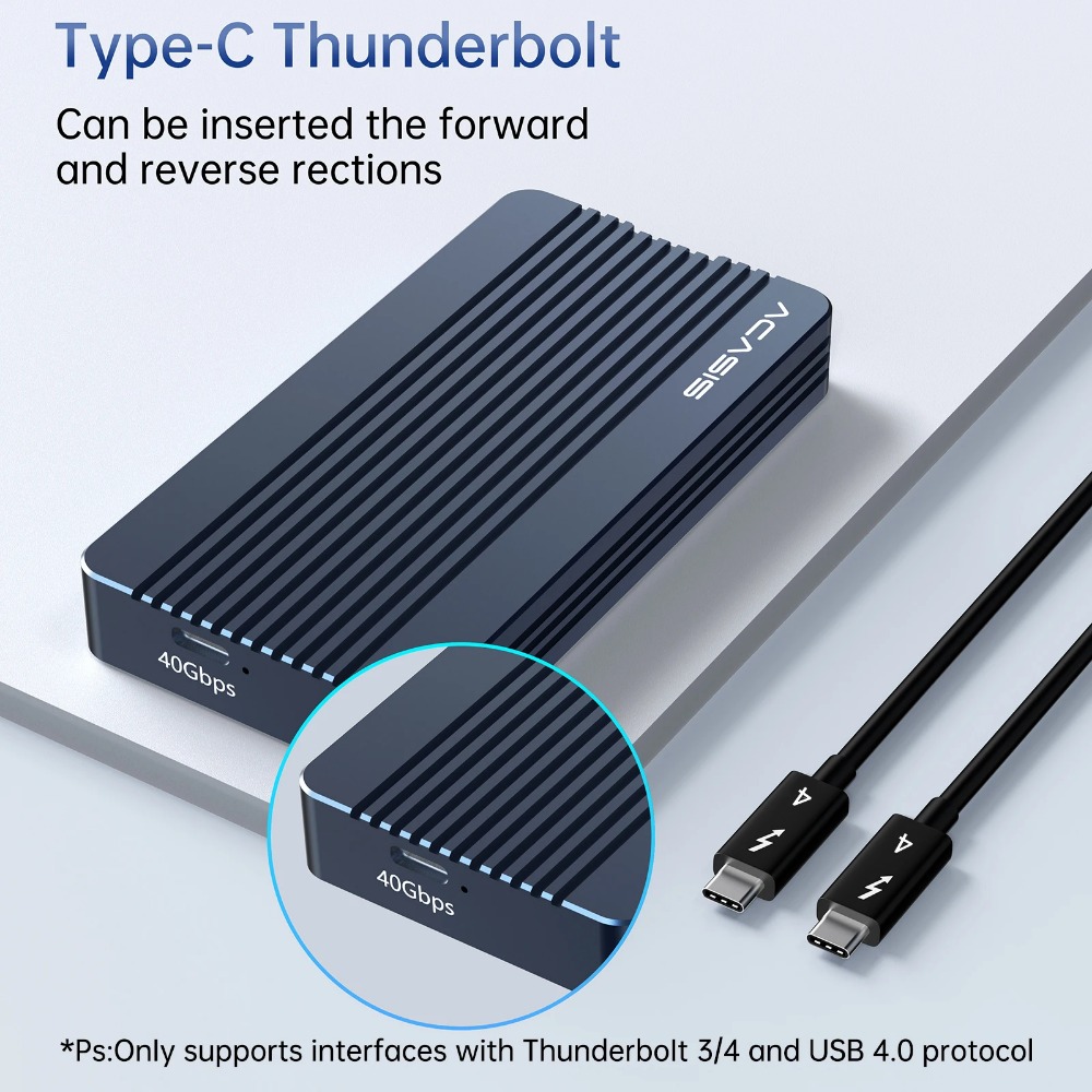 Acasis 40Gbps USB 4.0 NVME M.2 - 8Tb M2 Nvme Ssd のレビューと価格