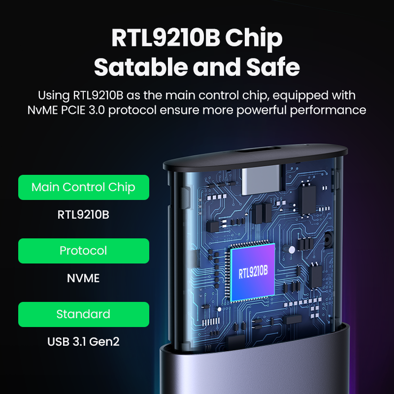 Ugreen-エンクロージャーnvm.2,nvme用USBタ - 8Tb M2 Nvme Ssd のレビューと価格