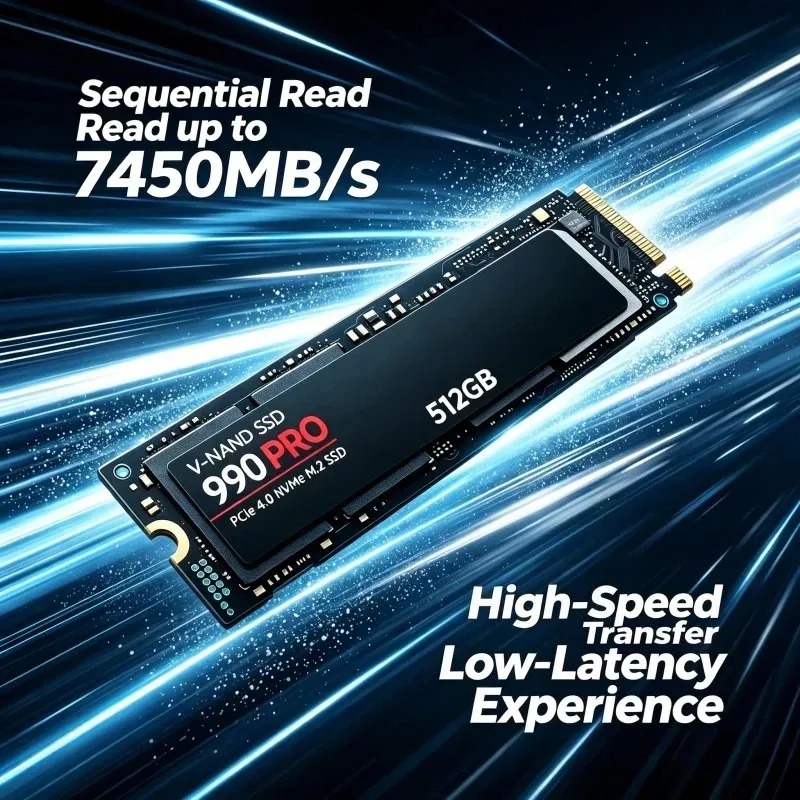 990 PRO 純正SSD – 512GB/1TB/2TB/ - Pcie 4.0 4Tb 2280 Ssd 7450Mbps のレビューと価格